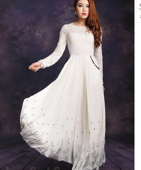 white-dress-with-sleeves-22-6 White dress with sleeves