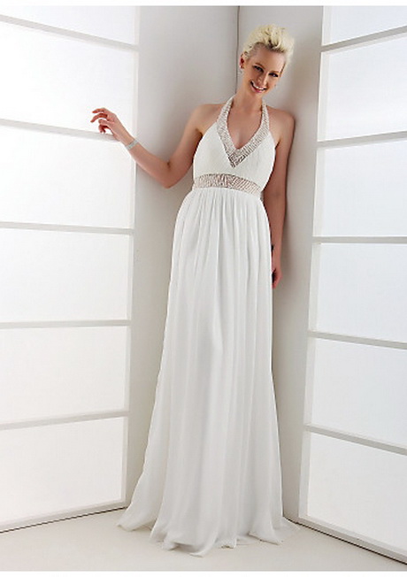 white-halter-neck-dress-60 White halter neck dress
