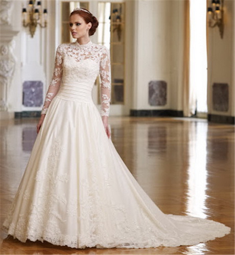 white-lace-wedding-dress-01-13 White lace wedding dress