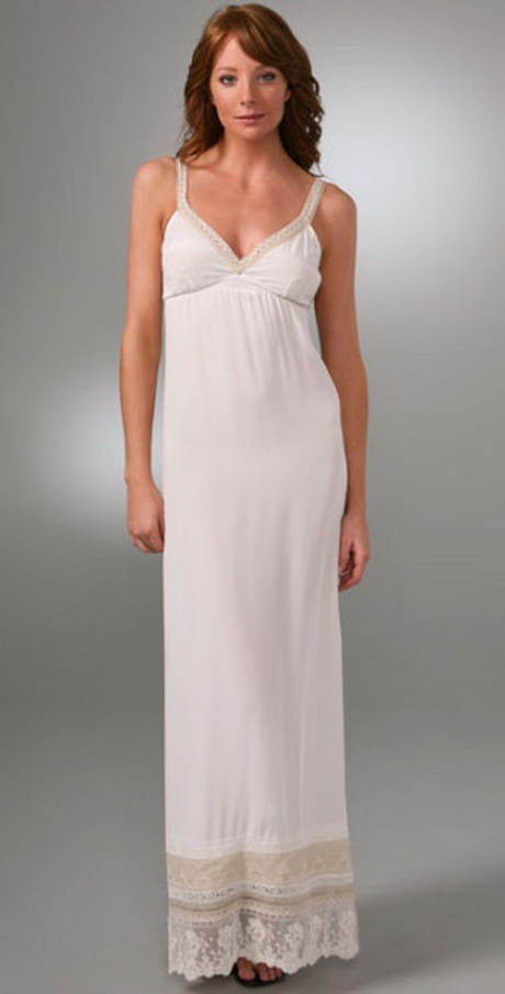 White Slip Dress Natalie 8339