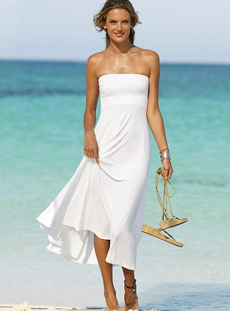 white-strapless-summer-dress-94-4 White strapless summer dress