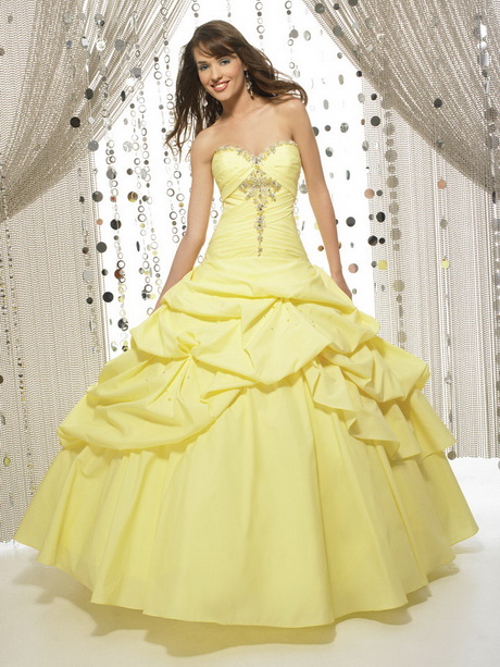 yellow-ball-gowns-01-2 Yellow ball gowns