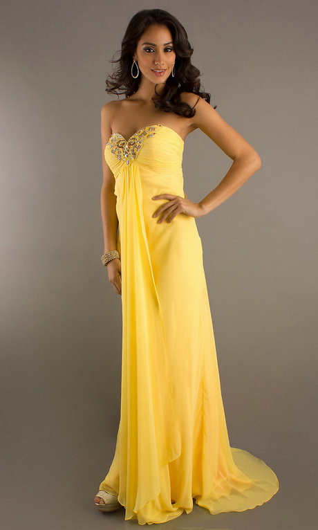 Yellow gowns - Natalie