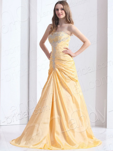 yellow-evening-dresses-11-17 Yellow evening dresses
