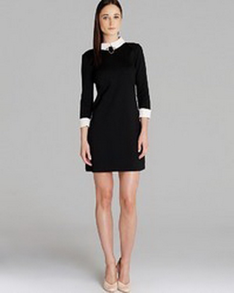 black-dress-with-white-collar-08_8 Black dress with white collar