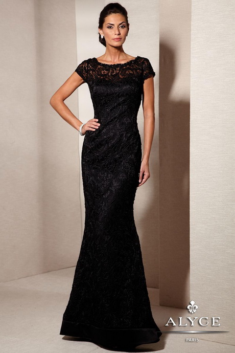 black-gown-dress-57_15 Black gown dress