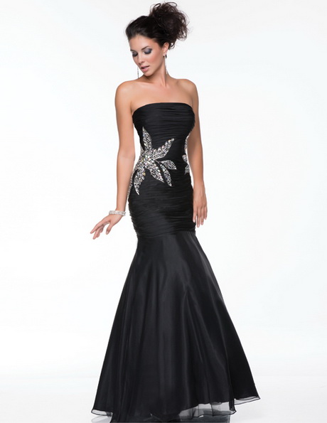 Black mermaid prom dress - Natalie