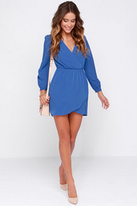 blue-long-sleeve-dress-59_12 Blue long sleeve dress