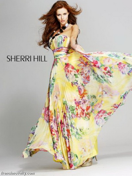 long-floral-dress-37 Long floral dress