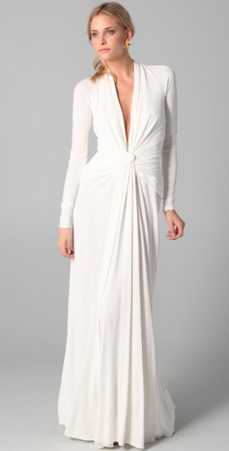 long-sleeve-white-dresses-52 Long sleeve white dresses