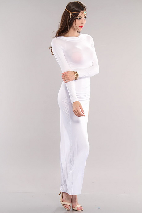 white-long-sleeve-dresses-98_7 White long sleeve dresses