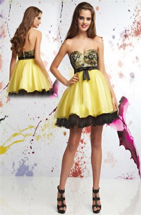 black-and-yellow-dresses-00 Black and yellow dresses