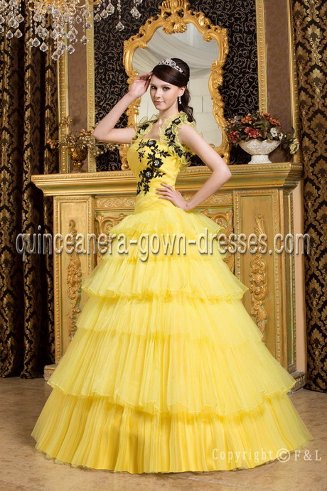 black-and-yellow-dresses-00_4 Black and yellow dresses