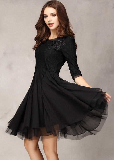 black-chiffon-dresses-57_10 Black chiffon dresses