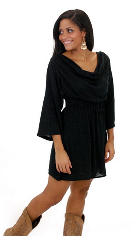 black-sweater-dresses-72_9 Black sweater dresses
