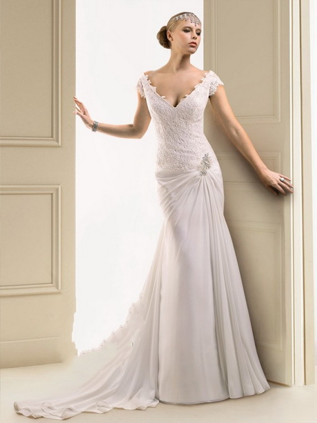 lace-and-chiffon-wedding-dress-57_19 Lace and chiffon wedding dress