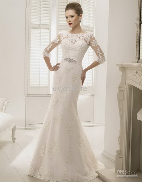 lace-sleeve-wedding-dresses-14_9 Lace sleeve wedding dresses