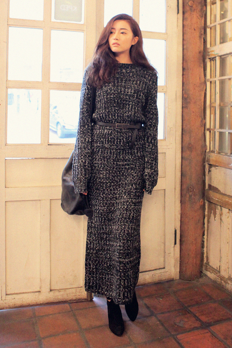 long-knitted-dress-28 Long knitted dress