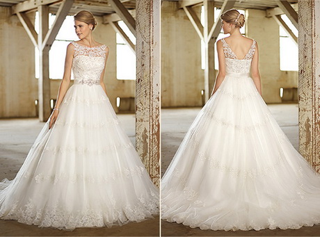 tulle-lace-wedding-dress-38_17 Tulle lace wedding dress