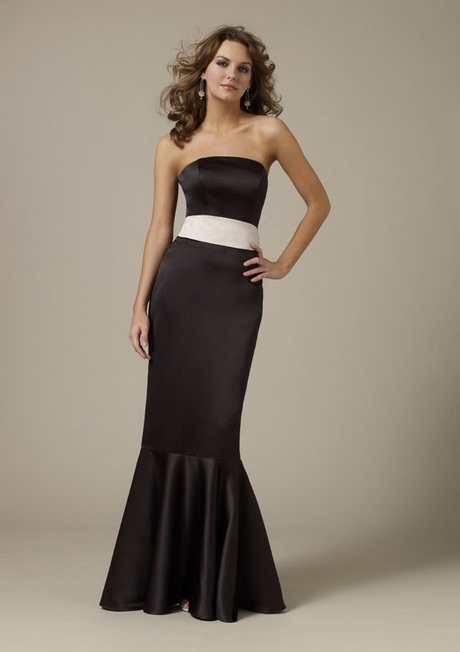 black-and-white-bridesmaids-dresses-88_9 Black and white bridesmaids dresses