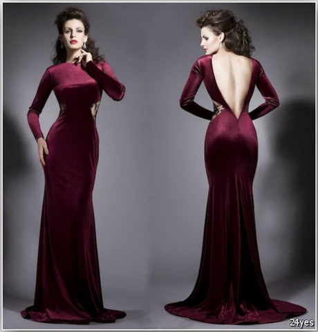 long-velvet-dresses-73_5 Long velvet dresses