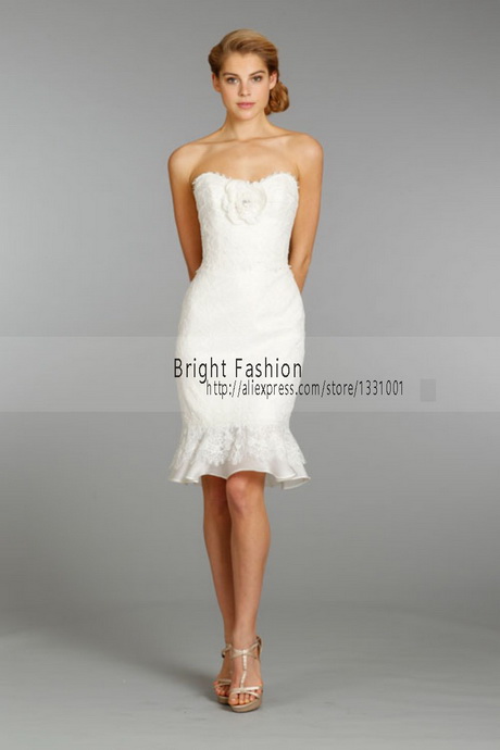 off-white-short-wedding-dresses-12_19 Off white short wedding dresses