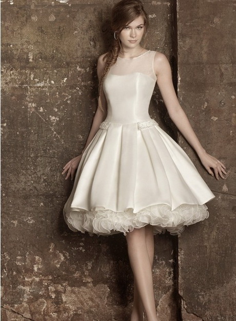 off-white-short-wedding-dresses-12_4 Off white short wedding dresses