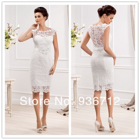 short-elegant-wedding-dresses-33_8 Short elegant wedding dresses