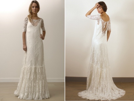 vintage-inspired-short-wedding-dresses-00_15 Vintage inspired short wedding dresses