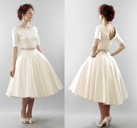 vintage-inspired-short-wedding-dresses-00_18 Vintage inspired short wedding dresses