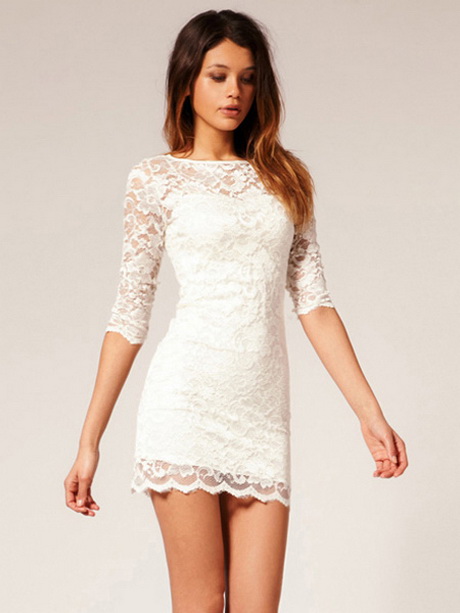 white-dresses-with-lace-39_2 White dresses with lace