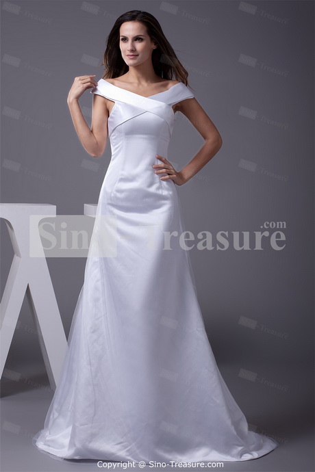 white-simple-wedding-dresses-19_7 White simple wedding dresses