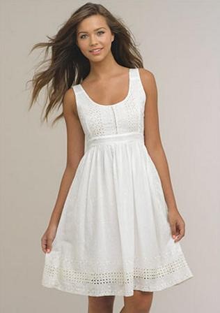 casual-white-summer-dress-25 Casual white summer dress