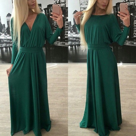 long-dresses-with-sleeves-casual-17_15 Long dresses with sleeves casual