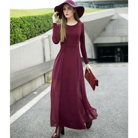 long-sleeved-maxi-dress-casual-04 Long sleeved maxi dress casual