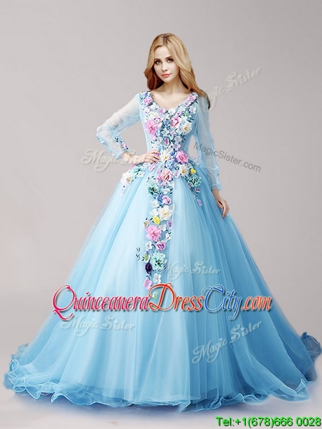 blue-quinceanera-dresses-with-sleeves-76_3 Blue quinceanera dresses with sleeves