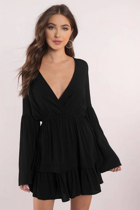 flowy-short-black-dress-67_10 Flowy short black dress