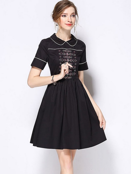 little-black-dress-short-sleeves-15_7 Little black dress short sleeves