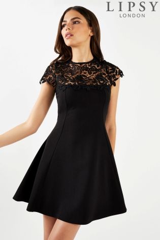 little-black-flare-dress-73_7 Little black flare dress