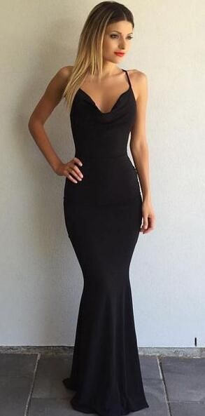 long-black-simple-dress-33_4 Long black simple dress