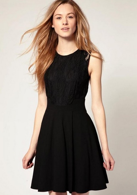 plain-black-mini-dress-23 Plain black mini dress