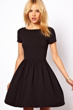plain-short-black-dress-43_4 Plain short black dress