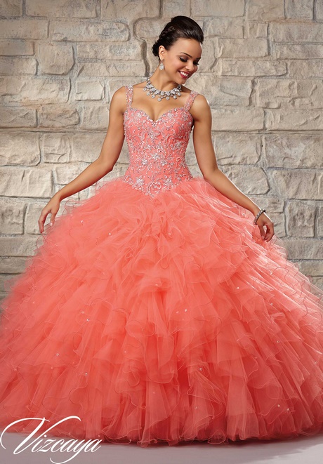 quinceanera-dresses-coral-pink-46_13 Quinceanera dresses coral pink