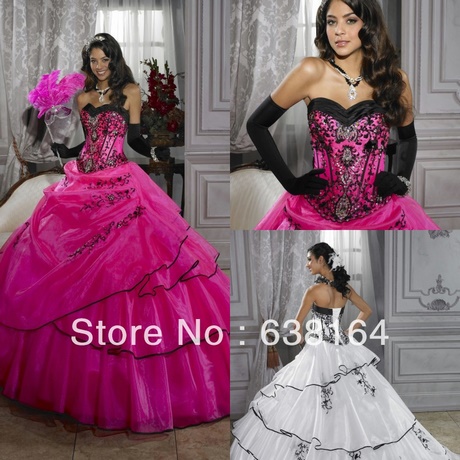 quinceanera-dresses-pink-and-black-58_11 Quinceanera dresses pink and black