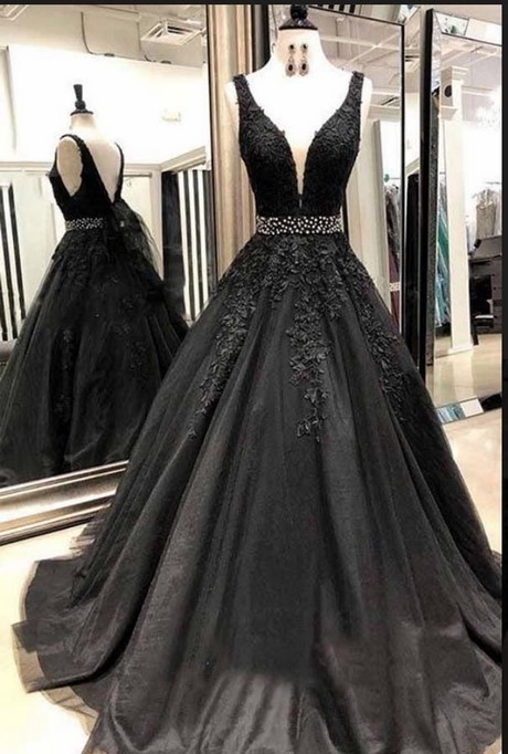 black-long-prom-dresses-2020-34 ﻿Black long prom dresses 2020