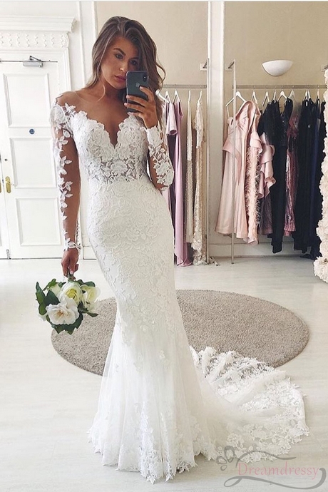 wedding-dress-white-lace-49 ﻿Wedding dress white lace