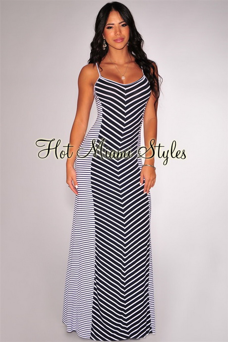 navy-blue-and-white-striped-maxi-dress-26_12 Navy blue and white striped maxi dress