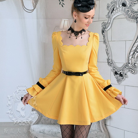 yellow-dresses-for-women-76_13 Yellow dresses for women
