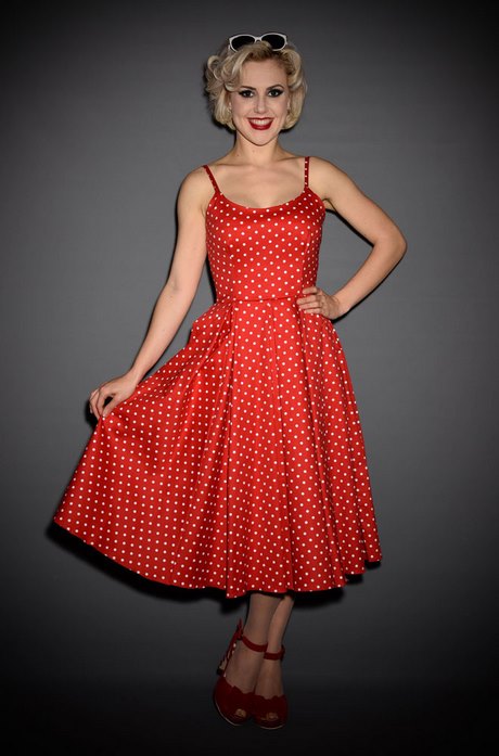 red-50s-style-dress-44_6 Red 50s style dress