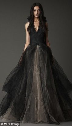 vera-wang-black-wedding-gown-90 Vera wang black wedding gown
